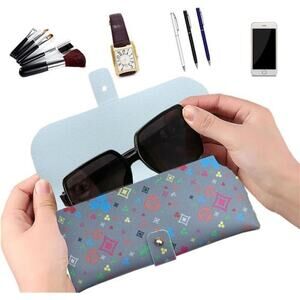 Glasses storage bag Travel sunglasses myopia glasses storage bag Fashion